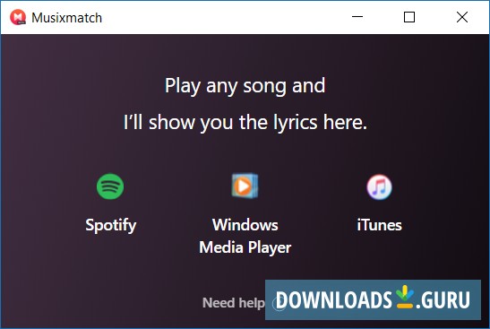 download musixmatch spotify lyrics