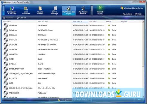 My Movies for Windows Home Server