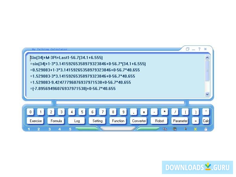 My Talking Calculator