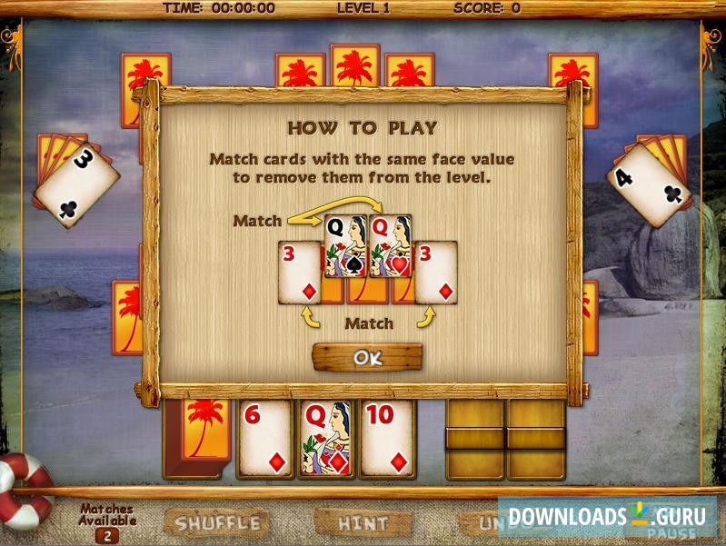 Mystery Solitaire - Secret Island