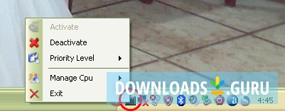 Mz CPU Accelerator on Windows System Tray