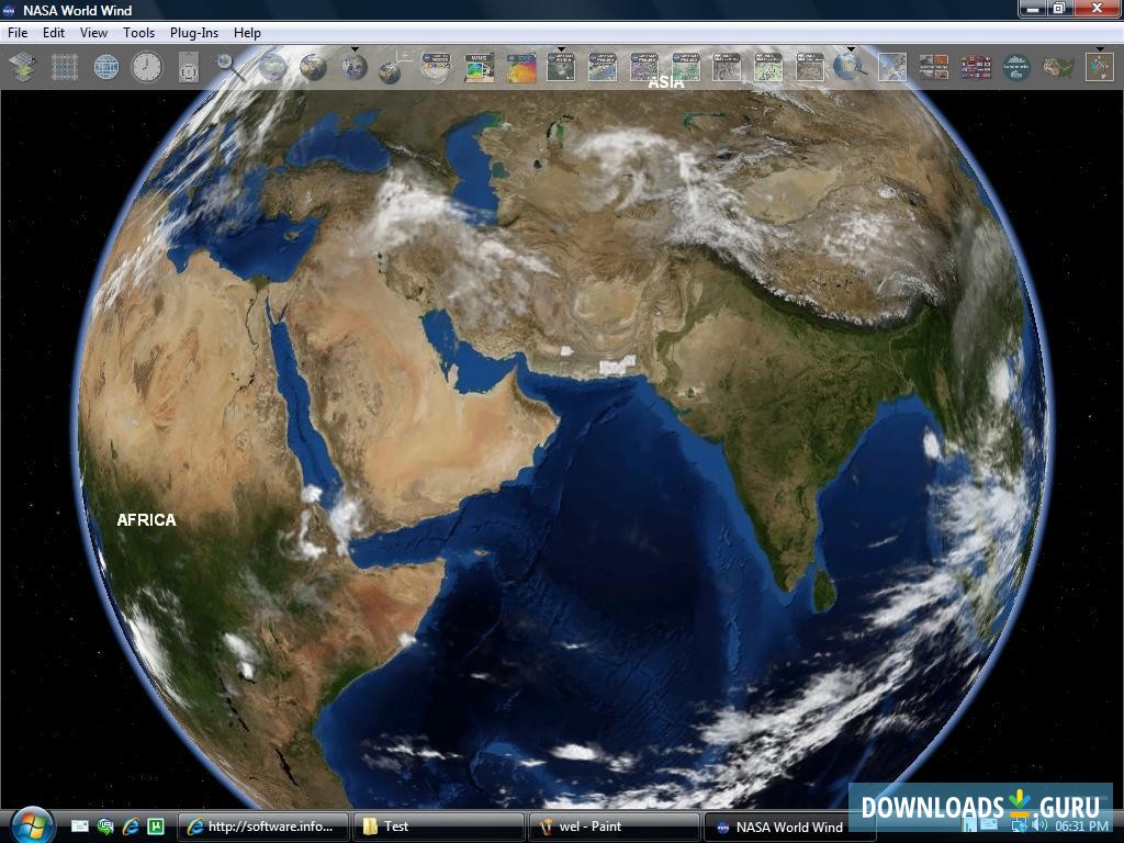nasa world wind google earth