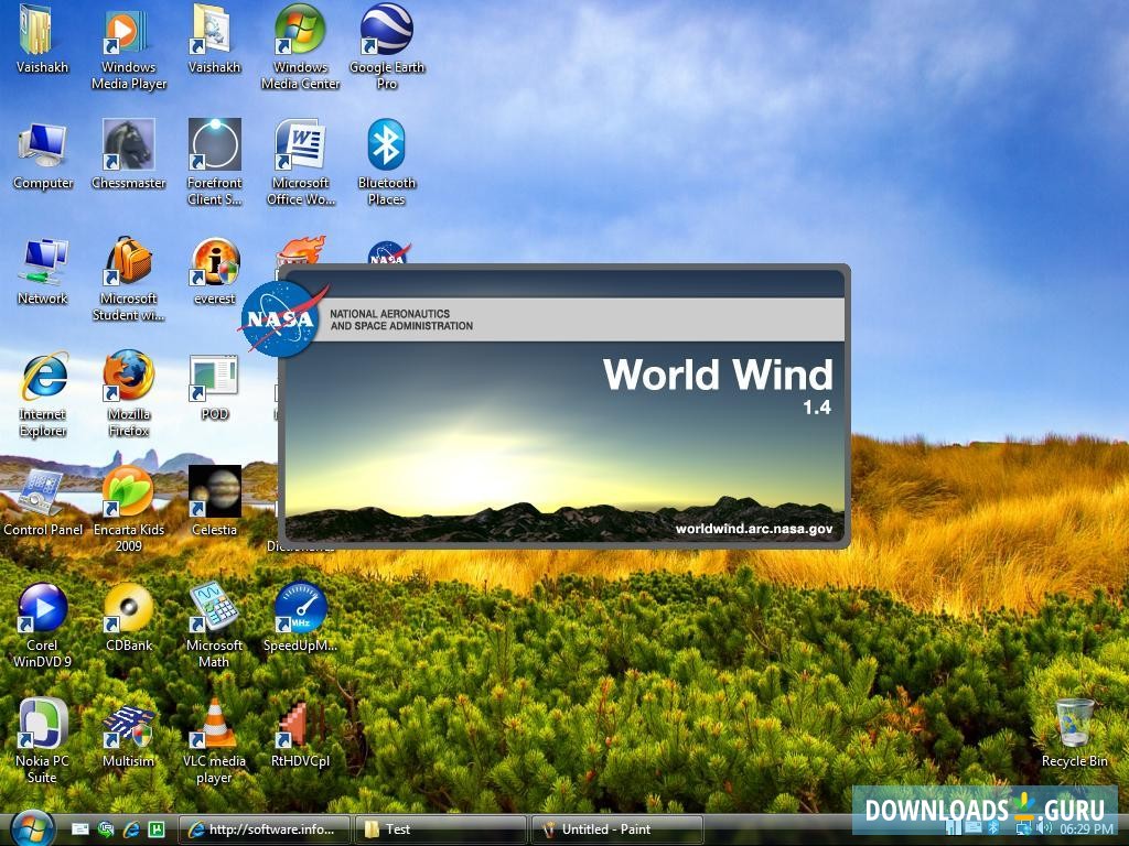 NASA World Wind for Windows10