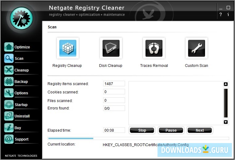 NETGATE Registry Cleaner