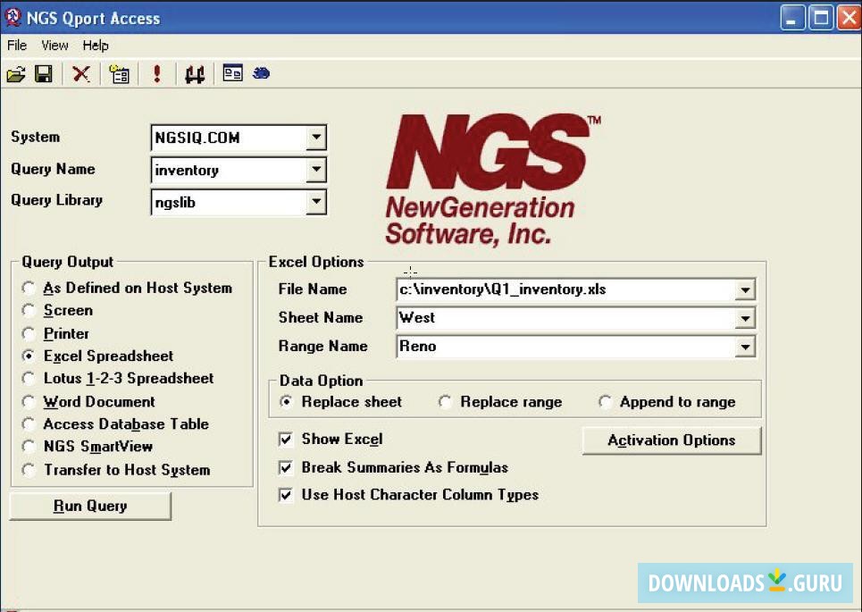 NGS Qport Access