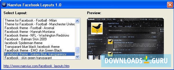 Naevius Facebook Layouts