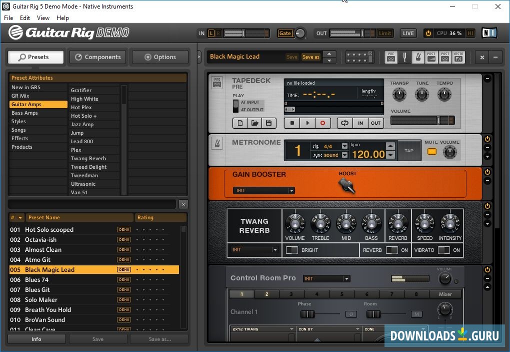 Native Instruments Guitar Rig