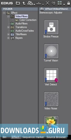 Neat Video plug-in for Edius