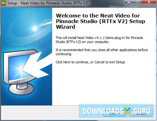 Neat Video plug-in for Pinnacle Studio