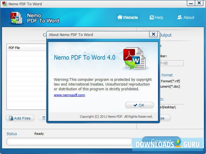 Nemo PDF To Word
