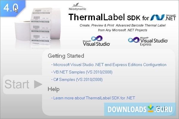 Neodynamic ThermalLabel SDK for .NET