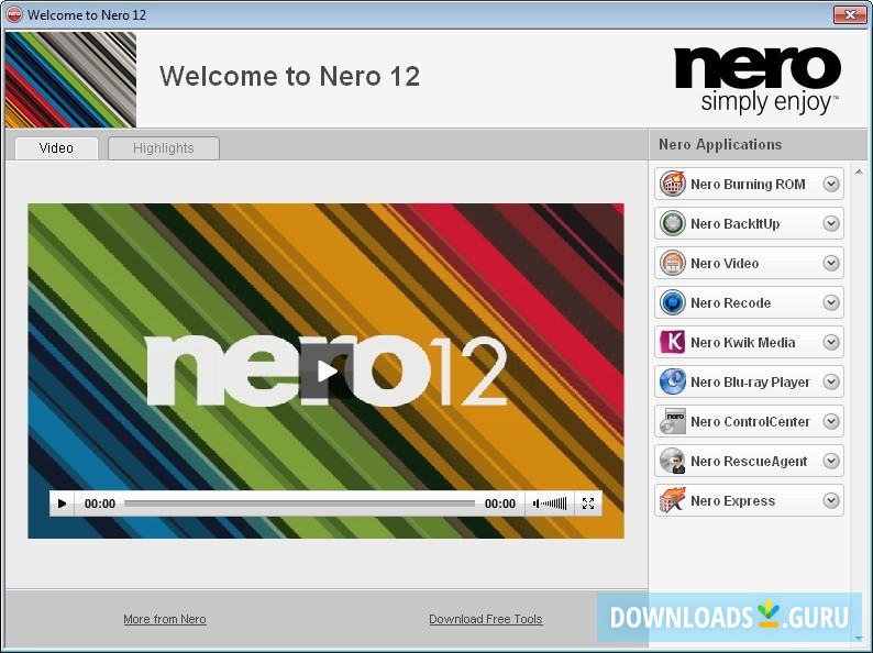 Download Nero for Windows 11/10/8/7 (Latest version 2024) - Downloads Guru