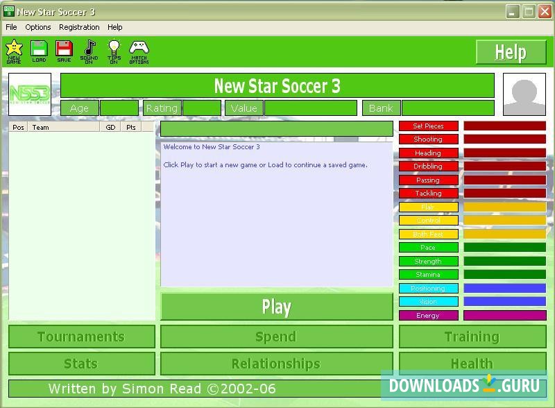 Main Menu