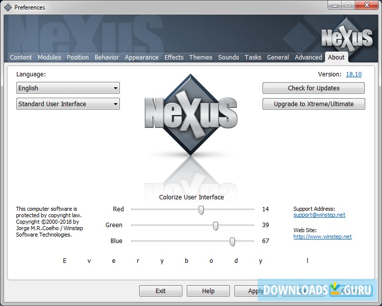 nexus software download for pc