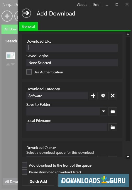 Download Ninja Download Manager for Windows 11/10/8/7 (Latest version