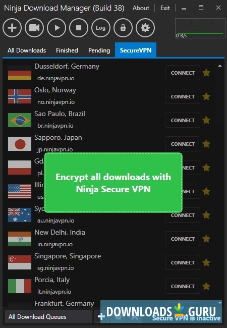 ninja internet download manager build 33