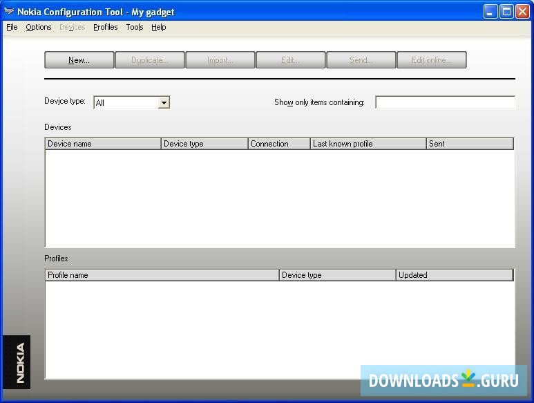 Nokia Configuration Tool