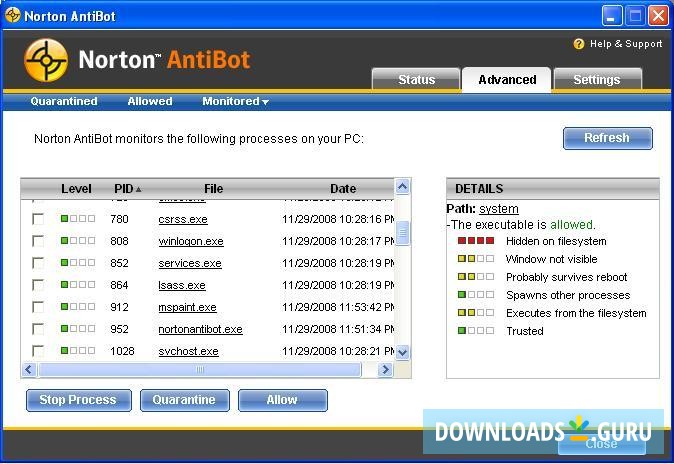 Norton AntiBot