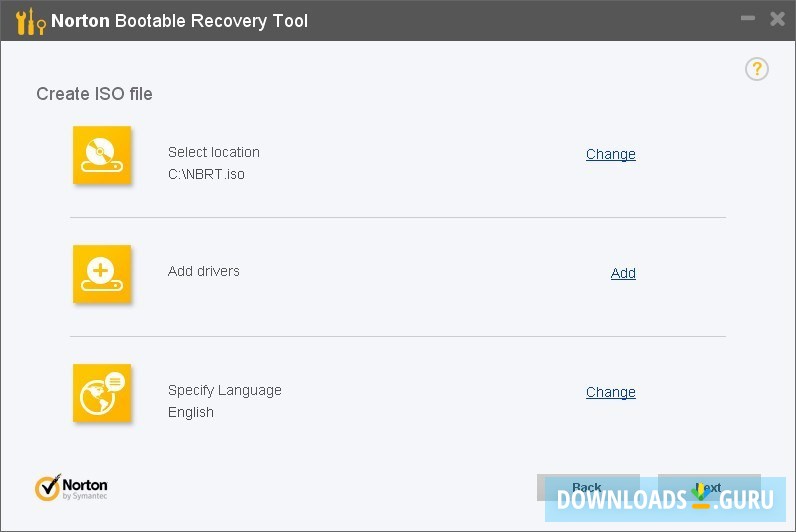 ISO Recovery Window