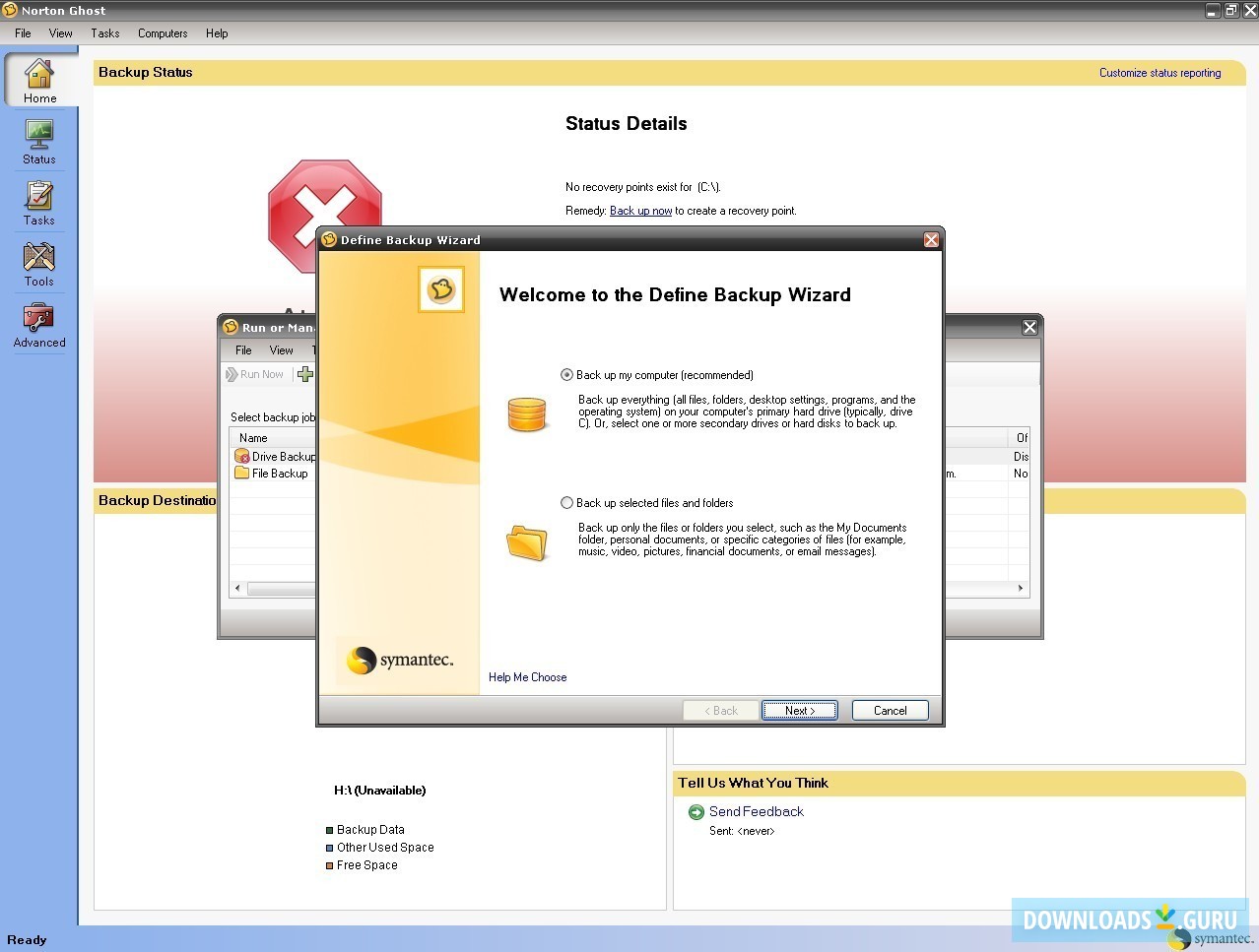 free download norton ghost boot cd