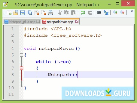 notepad++ for windows 10