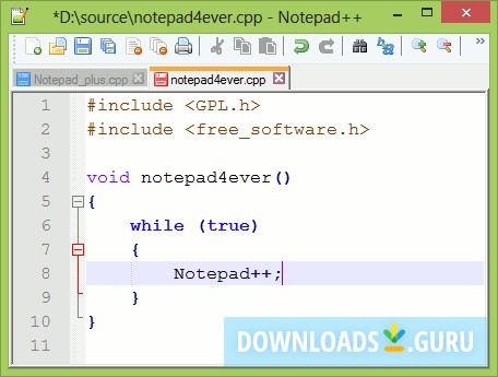 notepad++ for windows 10 64 bit