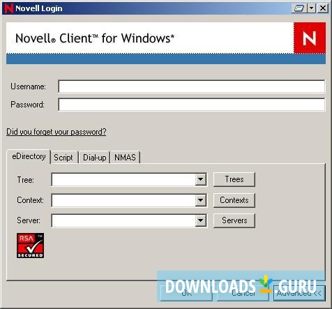 Novell Client for Windows
