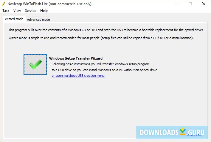 Start Window