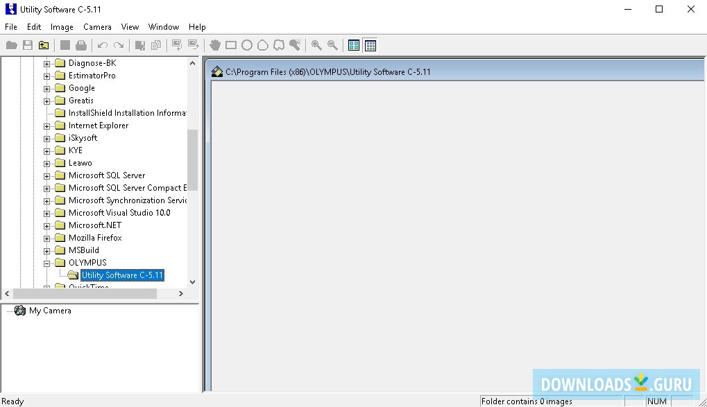 OLYMPUS Utility Software C-5.11