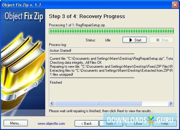 Third step