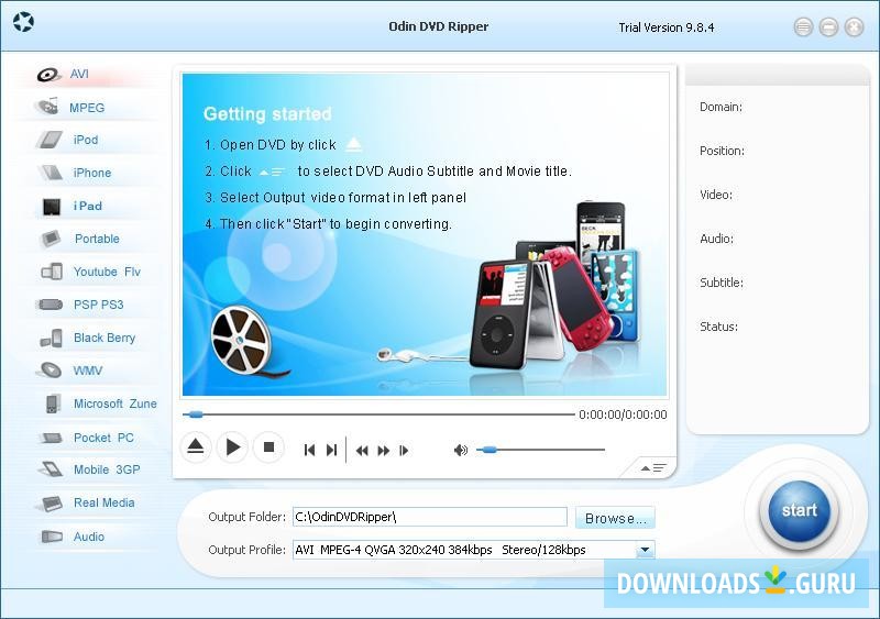 Odin DVD Ripper