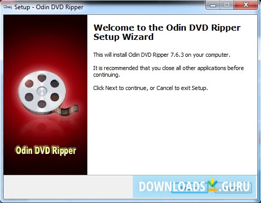 Odin DVD Ripper