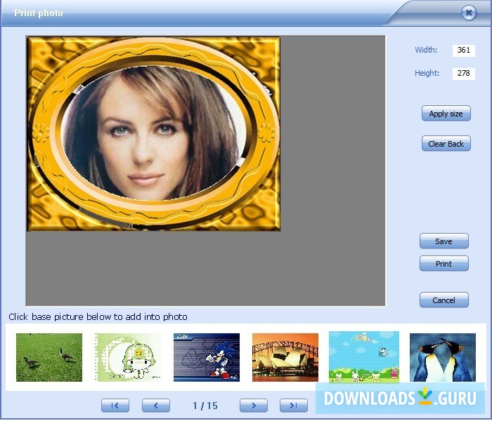 Odin Frame Photo Creator