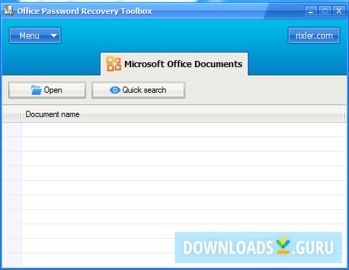 Office Password Recovery Toolbox