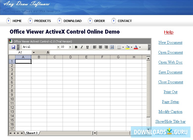 Office Viewer ActiveX Control
