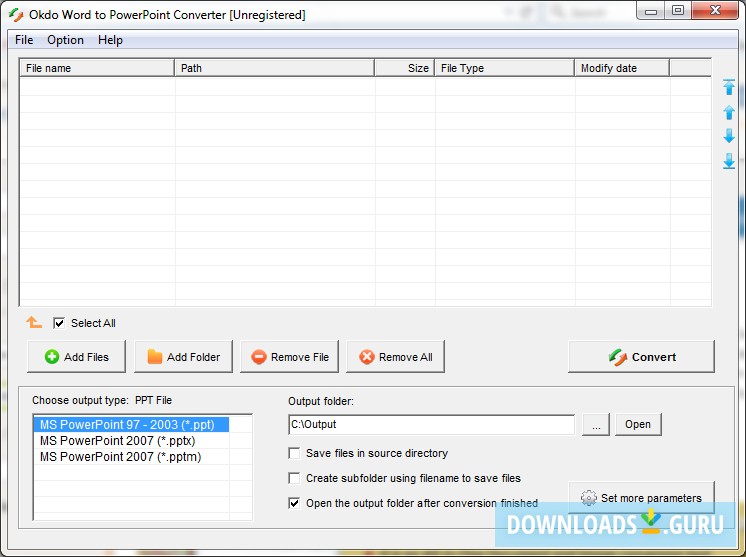 Okdo Word to PowerPoint Converter