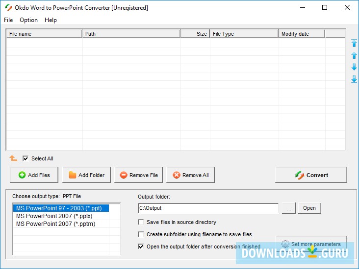 Okdo Word to PowerPoint Converter