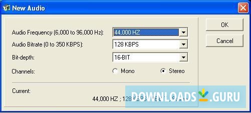 Recording an audio file