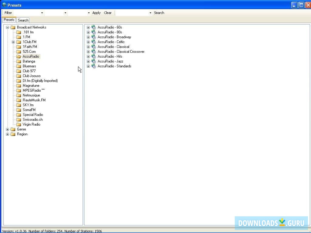 Presets