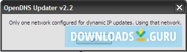 OpenDNS Updater