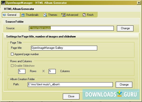 OpenImageManager