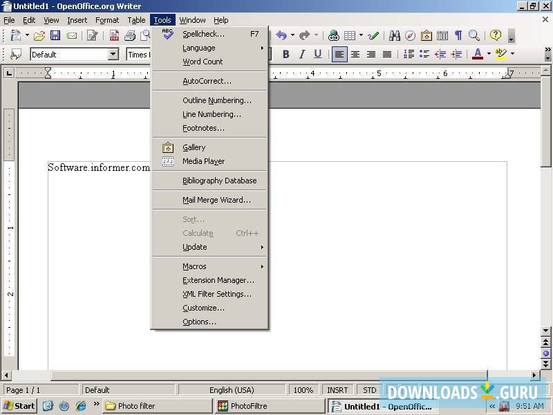 how to download openoffice for windows