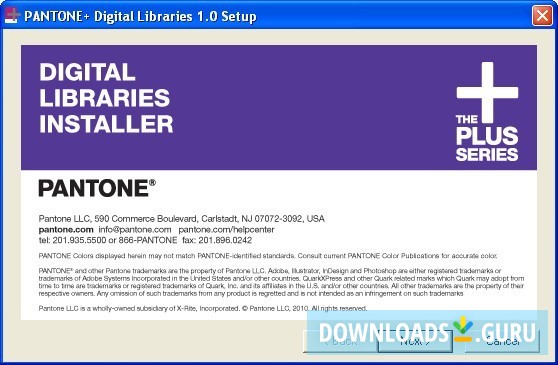 PANTONE+ Digital Libraries for Adobe (R) CS