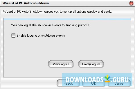 Login and Shutdown Events
