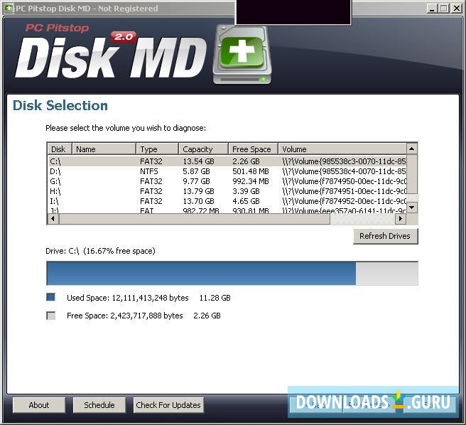 Select Disk