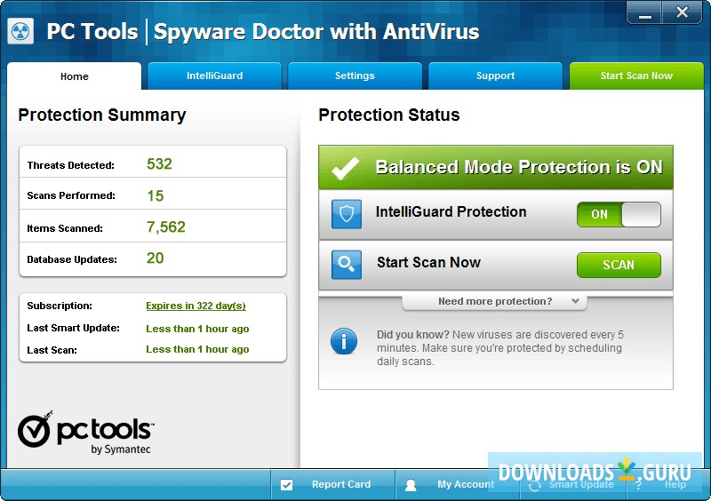 PC Tools Spyware Doctor with AntiVirus