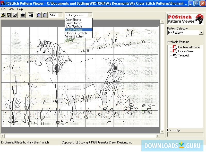 PCStitch Pattern Viewer