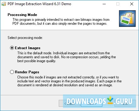 PDF Image Extraction Wizard