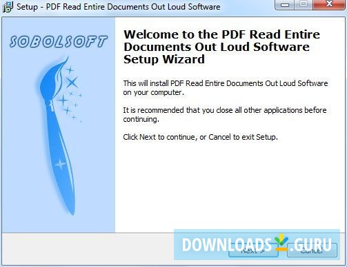 PDF Read Entire Documents Out Loud Software