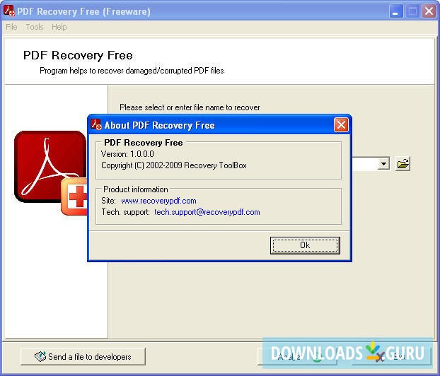 PDF Recovery Free